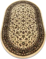 Dywany - Dywan ROYAL ADR owal wzór 1745 karmelowy beżowy 150x250 cm - miniaturka - grafika 1