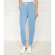 Dresy damskie - POLO RALPH LAUREN Spodnie dresowe | Loose fit - miniaturka - grafika 1
