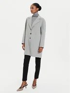 Płaszcze damskie - Marella Płaszcz wełniany Won 2423016041 Szary Regular Fit - miniaturka - grafika 1