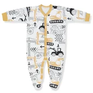 Pajacyki dla niemowląt - PAJACYK Z KOLEKCJI KOPARKI 62 - miniaturka - grafika 1