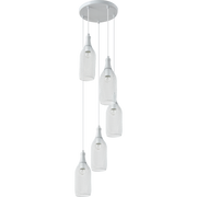 Lampy sufitowe - Britop Barla lampa wisząca 5-punktowa biała 1191502 - miniaturka - grafika 1