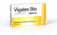 Witaminy i minerały - Biofarm Vigalex Bio 1000 IU x 90 tabl - miniaturka - grafika 1