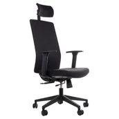 Fotele i krzesła biurowe - Fotel ergonomiczny ZN-807-B - miniaturka - grafika 1