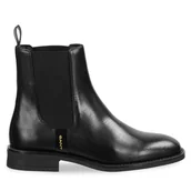 Botki damskie - Sztyblety Gant 31551128 Czarny - miniaturka - grafika 1