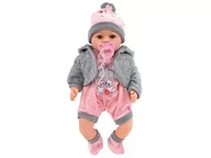 Lalki dla dziewczynek - Adar Lalka bobas 45cm z dźwiękiem 476592 - miniaturka - grafika 1