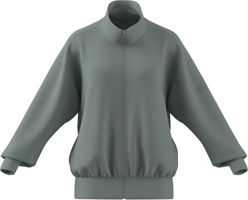 adidas dames SOFT LUX FULL-ZIP TRACKTOP, Wonder Sage, XXS