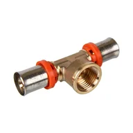 Łączniki, trójniki, kształtki - Trójnik GW25 mm x 1/2" x 25 mm Sigma - miniaturka - grafika 1