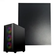 Akcesoria do komputerów stacjonarnych - Gembird Prawy panel boczny do obudowy Fornax 4000 czarny blacha - miniaturka - grafika 1