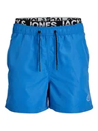 Spodenki damskie - JACK & JONES Jpstfiji Jjswim Db Wb Ly Sn szorty kąpielowe męskie, Super Sonic, S - miniaturka - grafika 1
