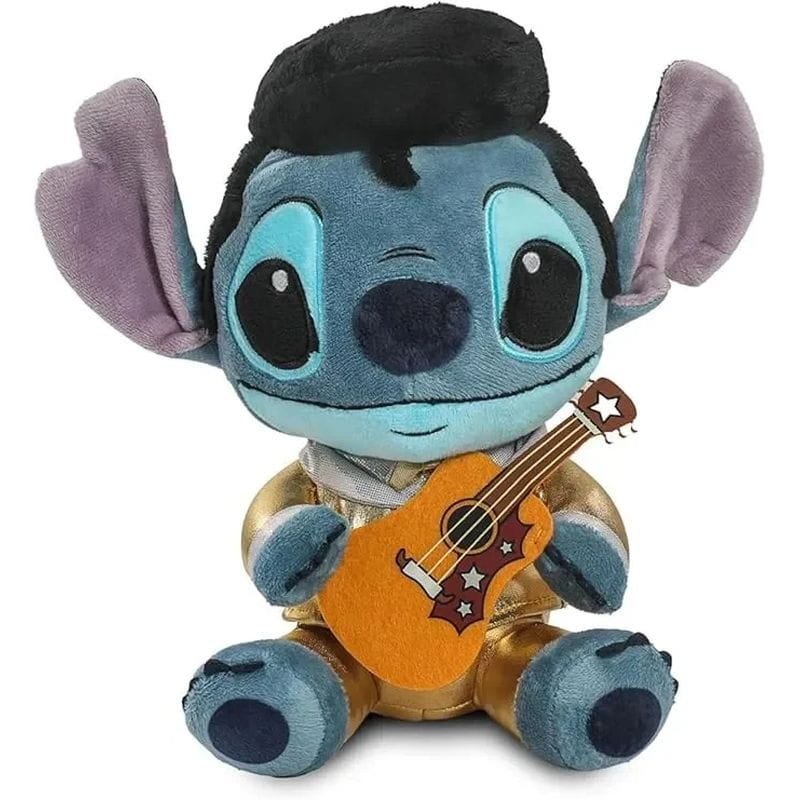 Lilo & Stitch Plush - Elvis Gold Suit - Złoty Strój - 25Cm