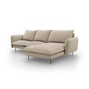 Narożniki - Beżowa sofa narożna Cosmopolitan Design Vienna, prawostronna - miniaturka - grafika 1