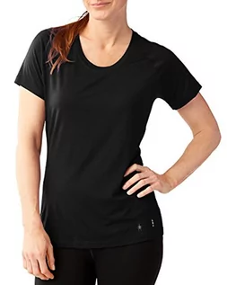 Koszulki i topy damskie - Smartwool Damska koszulka z merynosów 150 z krótkim rękawem czarny czarny XS SW0172530011005 - grafika 1