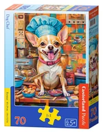 Puzzle - Puzzle 70 Dog Chef B-070206 - miniaturka - grafika 1