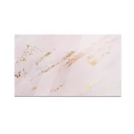 Deski do krojenia - Szklana deska do krojenia HOMEPRINT Różowo złoty marmur 60x52 cm - miniaturka - grafika 1