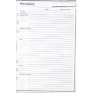 Artykuły biurowe - Antra Wkład do organizera A5 Projekty ANTRA - miniaturka - grafika 1