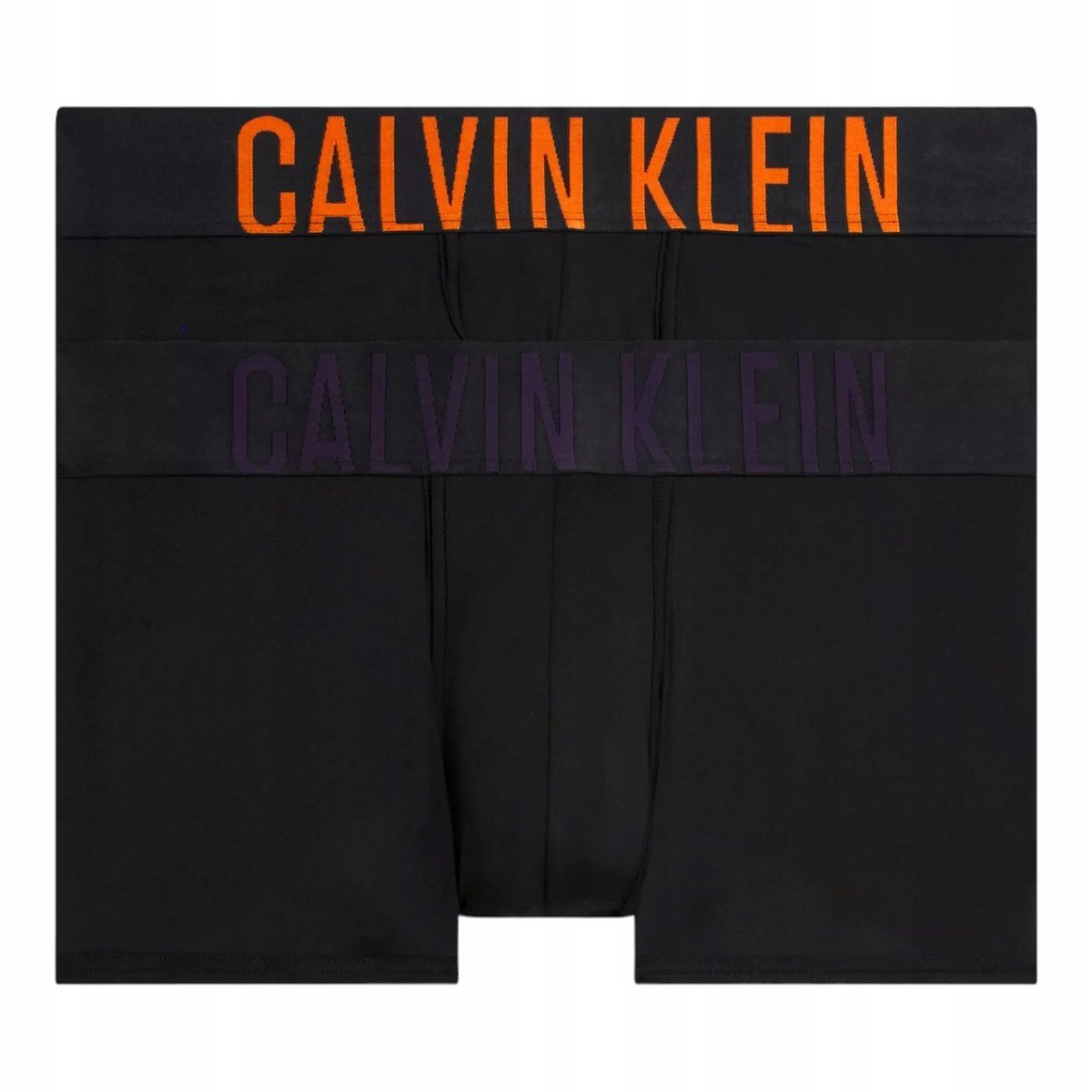 CALVIN KLEIN BOKSERKI MĘSKIE MAJTKI LOW RISE TRUNK 2PK CZARNE r.M