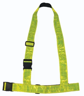 Odblaskowe szelki dla motocyklisty Ozone Fluo Yellow - Odzież motocyklowa - miniaturka - grafika 1