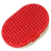 Szczotki i furminatory - ARQUIVET Owalna szczotka gumowa - 13,5 x 18 cm - miniaturka - grafika 1