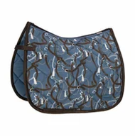Akcesoria jeździeckie - Eskadron Potnik GLOSSY DESSIN PLATINUM EDITION 2020/21 - vintageblue - miniaturka - grafika 1