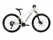 Rowery - Damski rower górski MTB KROSS LEA 5.0 rozmiar M Biały - miniaturka - grafika 1