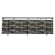 Parawany - Mata OSŁONA BALKONOWA na balkon taras 445x75 cm - miniaturka - grafika 1