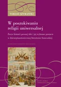 Filologia i językoznawstwo - W poszukiwaniu religii uniwersalnej - miniaturka - grafika 1