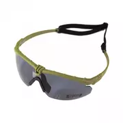 Ochrona oczu i twarzy - Okulary taktyczne NUPROL PMC Battle Pro Thermal Olive Smoke - miniaturka - grafika 1