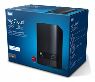 Western Digital My Cloud EX2 Ultra (16 TB) (WDBVBZ0120JCH) - Serwery plików NAS i macierze dyskowe - miniaturka - grafika 1