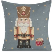 Pozostałe akcesoria świąteczne - Poszewka dekoracyjna 4545 cm świąteczny Dziadek do orzechów - miniaturka - grafika 1