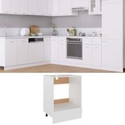 Szafki kuchenne - vidaXL Szafka kuchenna, biała, 60x46x81,5 cm, płyta wiórowa 802497 - miniaturka - grafika 1