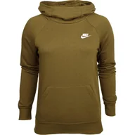 Bluzy sportowe damskie - Bluza sportowa damska Nike Essentials Fnl Po Flc - miniaturka - grafika 1
