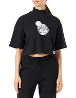 Koszulki i topy damskie - FILA Damska koszulka TRASMIRAS Turtle Neck T-Shirt, Moonless Night, S - miniaturka - grafika 1