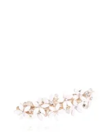 Ozdoby do włosów - Solida Opatentowane zapięcie z aplikacją kwiatową Klamry do włosów 1 szt. - miniaturka - grafika 1