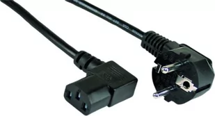 InLine Kabel zasilający Kabel zasilający prawy kątowy H05VV-F 3Gx0.75 mm2 - Kable komputerowe i do monitorów - miniaturka - grafika 1
