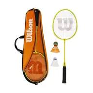 Badminton - Zestaw do badmintona dla dzieci Wilson Junior Kit - 2 rakietki, 2 lotki, torba - miniaturka - grafika 1