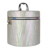 Kosmetyczki, organizery i kuferki - Adar Kuferek M z lusterkiem na zamek 17x17x16cm Mix - gadżet - miniaturka - grafika 1