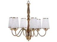 Lampy sufitowe - Żyrandol Metalowy Miedziany Bradano! - miniaturka - grafika 1