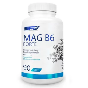 Witaminy MAG B6 FORTE 90 tabletek - Witaminy i minerały dla sportowców - miniaturka - grafika 1