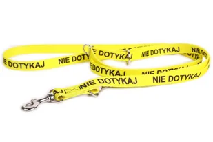 DogStuffs Smycz Regulowana – NIE DOTYKAJ 15mm/220cm - Smycze dla psów - miniaturka - grafika 1