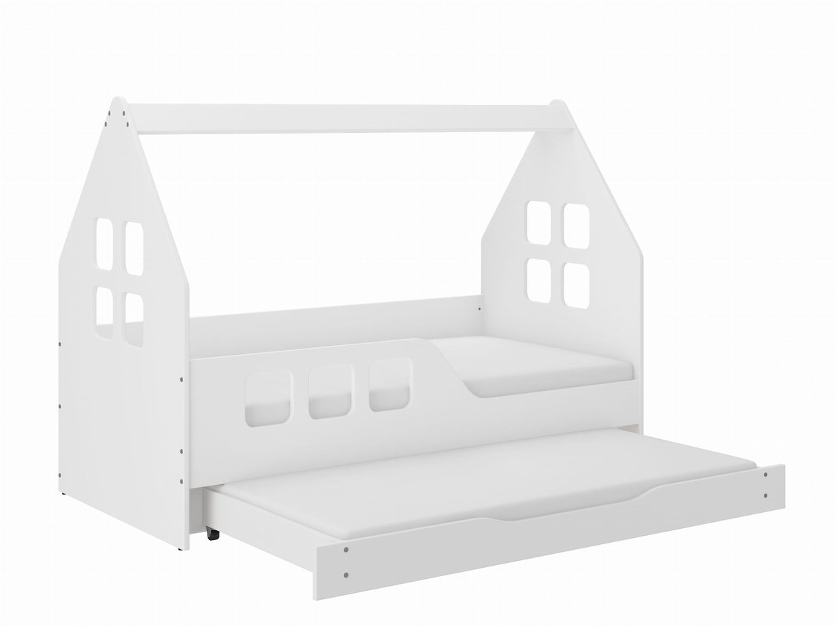 Łóżko dziecięce DOMEK 160x80 LEWY z funkcją spania
