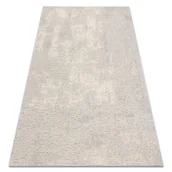 Dywany - Dywan FLUX 461.2.AE120 wełniany OSTA - Abstrakcja, strukturalny, loftowy krem / szary 120x170 cm - miniaturka - grafika 1