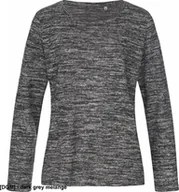 Odzież robocza - Stedman SST9180 - Bluza damska z długim rękawem ST9180 - dark grey melange XL - miniaturka - grafika 1