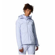 Kurtki i kamizelki sportowe damskie - Kurtka zimowa damska Columbia Powdered Peak™ Insulated Jacket Rozmiar: L / Kolor: jasnoniebieski - miniaturka - grafika 1