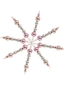 Zabawki kreatywne - Folia Gwiazdki (5 szt.) w kolorze miętowym, jasnoróżowym i srebrnym - miniaturka - grafika 1