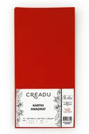 Scrapbooking - Zestaw kopert kwadratowych, czerwony, 10 sztuk, Creadu - miniaturka - grafika 1