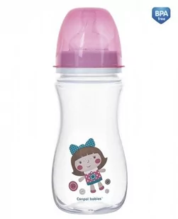 Canpol babies Butelka Easy Start 300 ml TOYS 35/222 niebieska - Butelki dla niemowląt - miniaturka - grafika 2