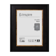Ramki na zdjęcia - Rama na zdjęcie Vivalto 18 x 24 cm czarno-złota Inspire - miniaturka - grafika 1