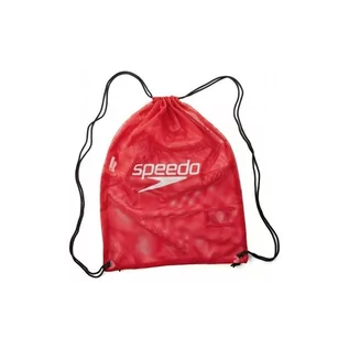 Torby sportowe - Speedo worek equipment mesh bag 35l 68-074076446 red - grafika 1