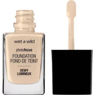 Podkłady do twarzy - Wet n Wild Photo Focus Dewy Foundation długotrwały podkład do twarzy Nude Ivory 28ml - miniaturka - grafika 1