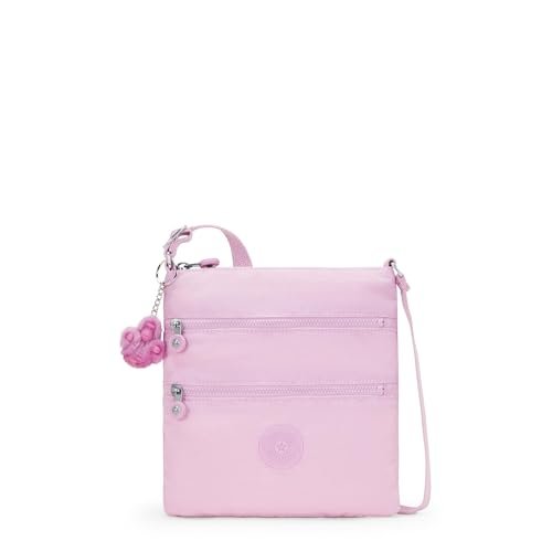 Kipling Damska torba na ramię Keiko, Kwitnący róż, 11.5''L x 6.5''H x 1.5''D
